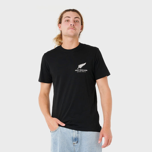 Remera Rip Curl New Zealand Negro