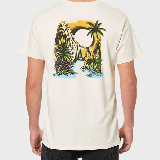 Remera Katin shallows tee blanco para hombre