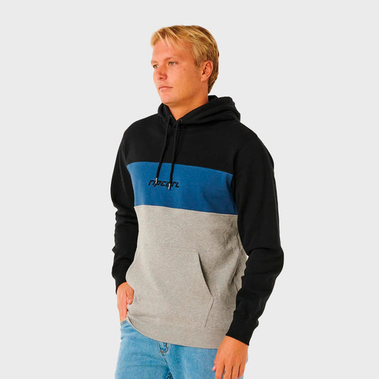 Buzo Rip Curl Hood Undertow negro/azul urbano