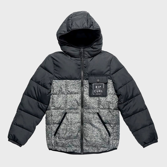 CAMPERA RIP CURL NIÑO COLOR PUFF BLACK