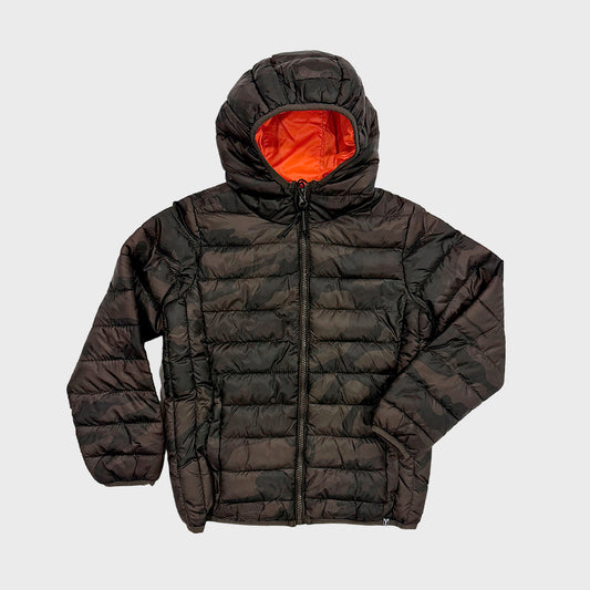 CAMPERA Y TU QUIQUE? PUFFER NYLON CAMO KIDS