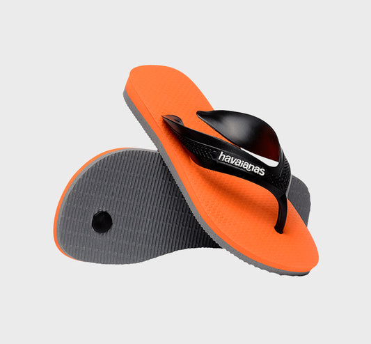 OJOTAS HAVAIANAS KIDS MAX GRIS NARANJA