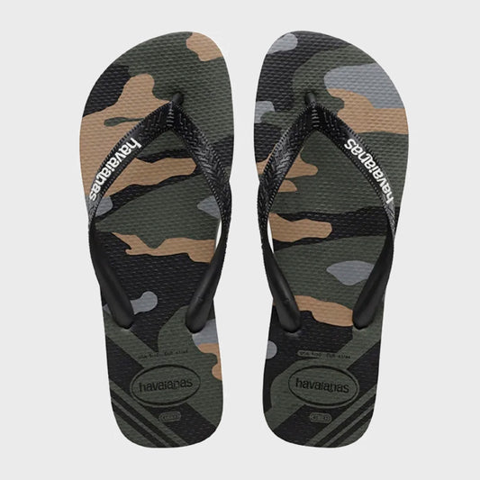 OJOTAS HAVAIANAS TOP CAMU GREEN
