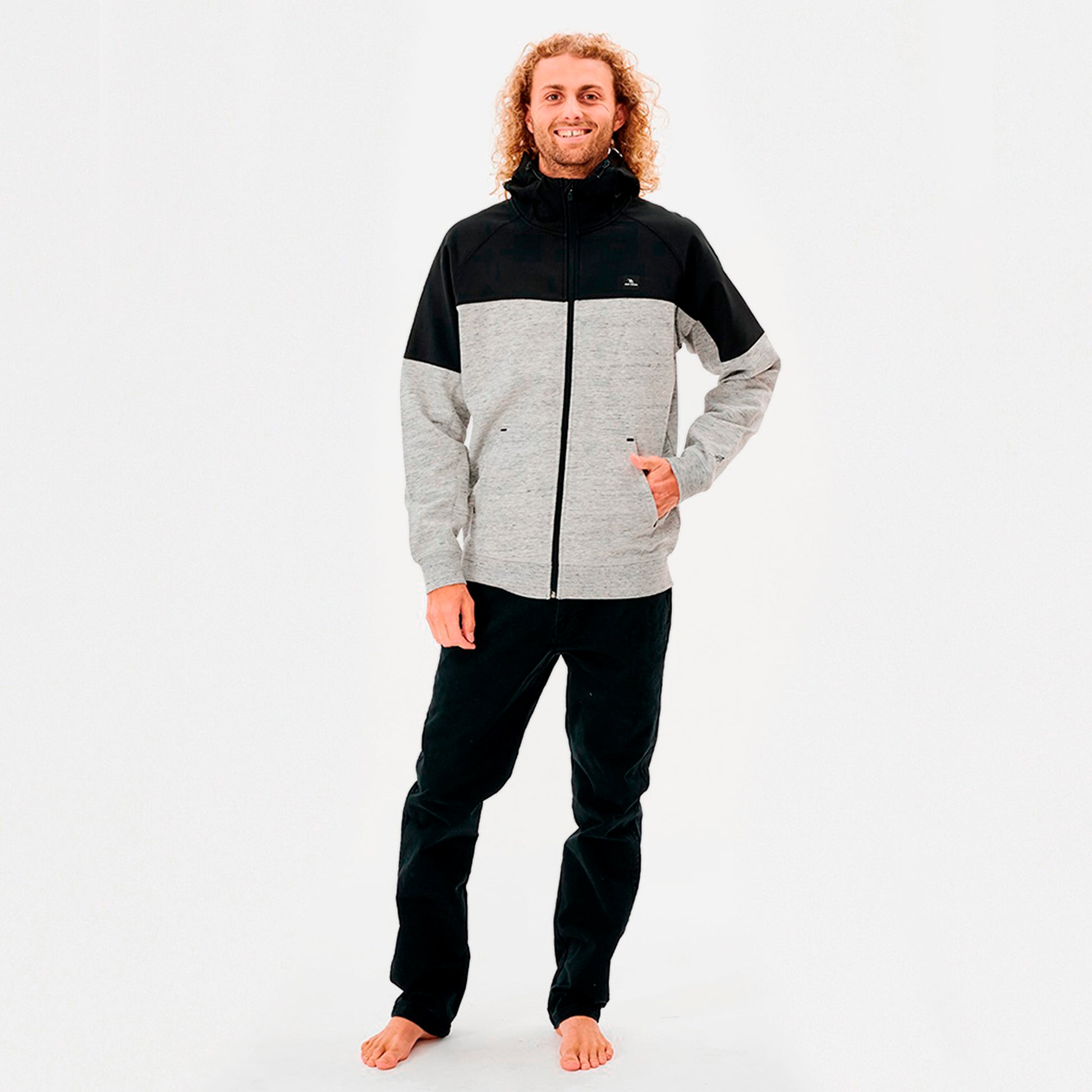 CAMPERA RIP CURL ANTI SERIES VIRAL GREY - Cross the line