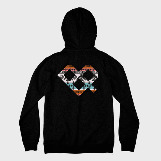 CAMPERA TIBP ENTRAMADO BLACK