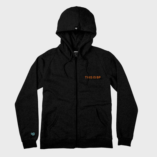 CAMPERA TIBP ENTRAMADO BLACK