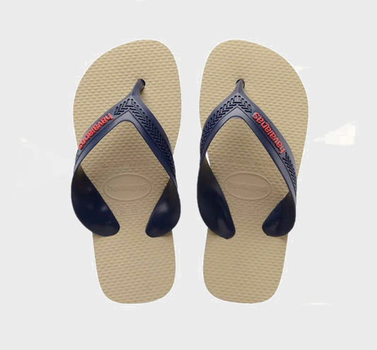 OJOTAS HAVAIANAS KIDS MAX NAVY BROWN