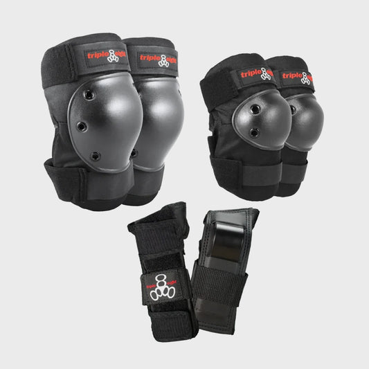 PROTECCIONES HEIGHT BALL TRIPLE 8 BLACK