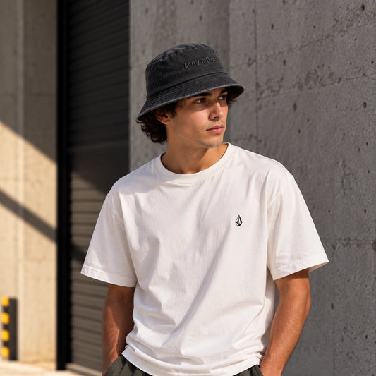 Piluso Volcom Stone negro unisex
