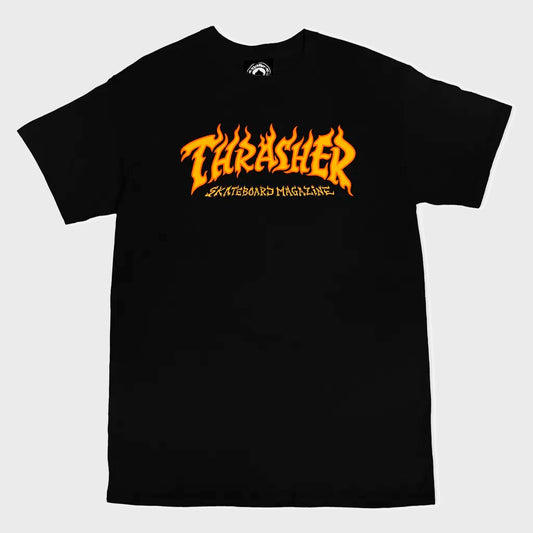 REMERA THRASHER FIRE LOGO MEN
