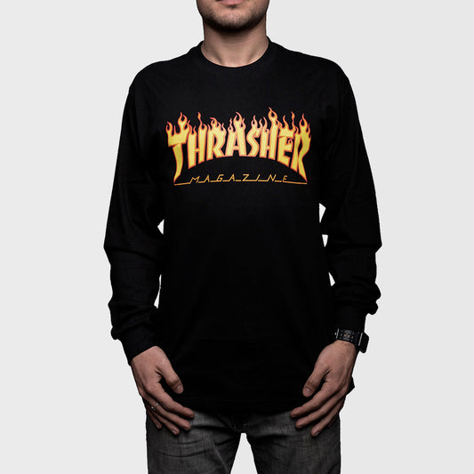 CAMISETA THRASHER FLAME LONG SLEEVE