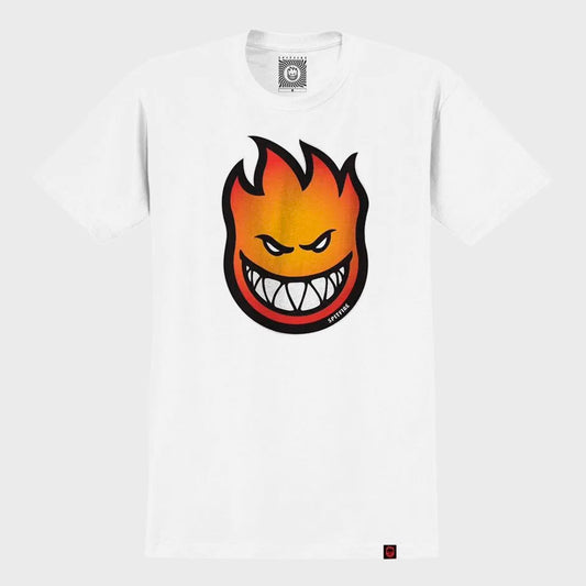 REMERA SPITFIRE BIGHEAD FADE FILL WHITE