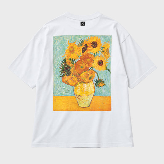 Remera Luxo Van Gogh blanco unisex