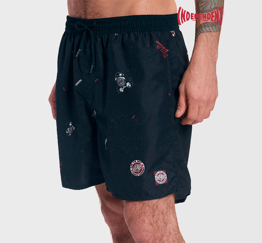 BOARDSHORT INDEPENDENT SYNTHESIS NAVY KIDS 12 PULG I8