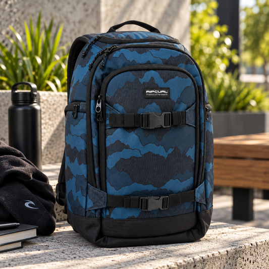 Mochila Rip Curl Posse Azul Camo 33L Q8