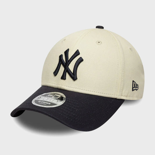 GORRA NEW ERA NEW YORK YANKEES BEIGE CLARO NAVY