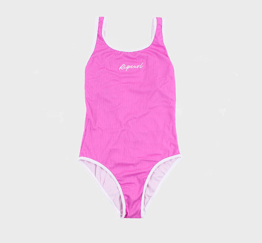ONE PIECE RIP CURL MORLEY REVIVAL PINK I0