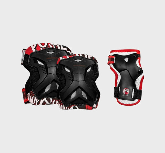 PROTECCIONES POWERSLIDE KIDS ROBOT PACK X3