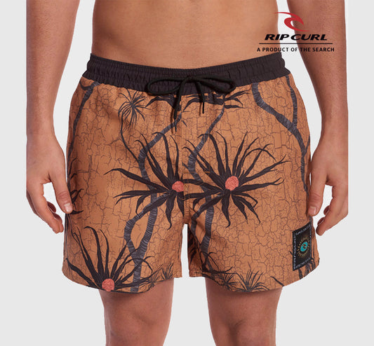 BOARDSHORT RIP CURL SOLID ROCK 15 PULG YELLOW