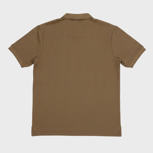 CHOMBA FOLD AFOGATO MARRON HOMBRE