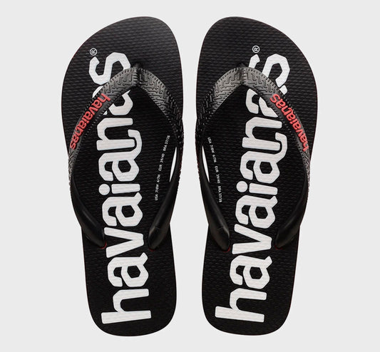 OJOTAS HAVAIANAS TOP LOGOMANIA VERM RUBI