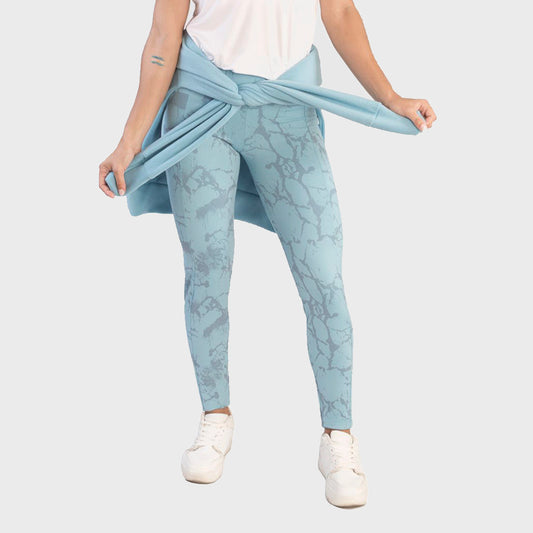CALZA PRINT APTITUD CELESTE