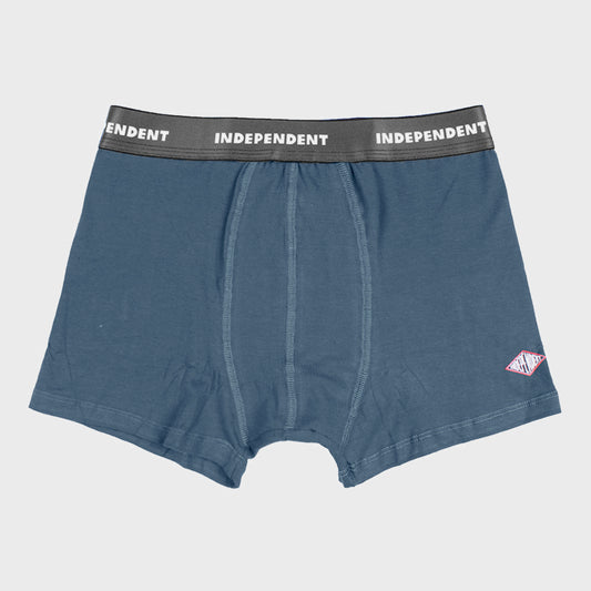 BOXER INDEPENDENT PLAIN BLUE J8