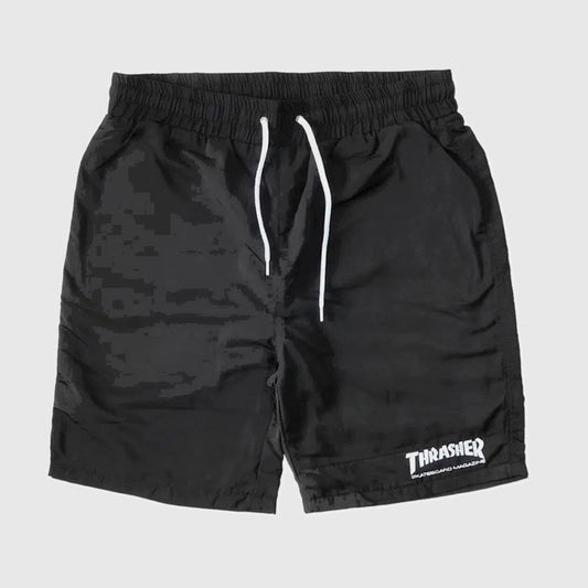 BOARDSHORT THRASHER SKATEMAG BLACK