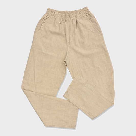 PANTALON GOOD GOD LINO WHITE