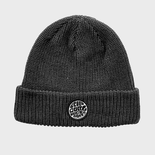 BEANIE RIP CURL ICONS LIGHT BLACK L2 - Cross the line