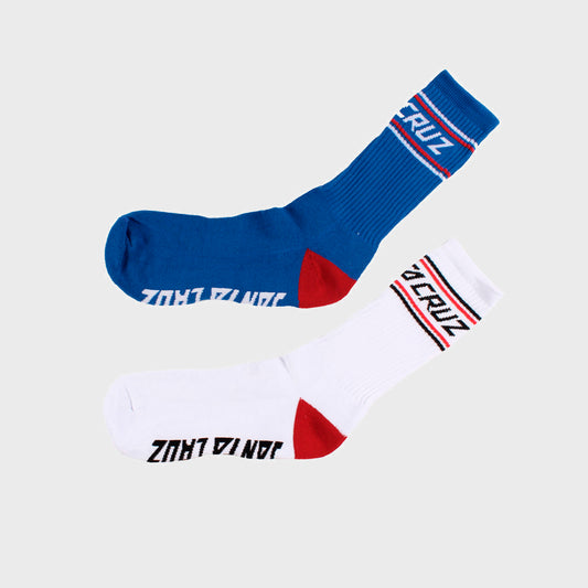MEDIAS SANTA CRUZ STRIP X 2