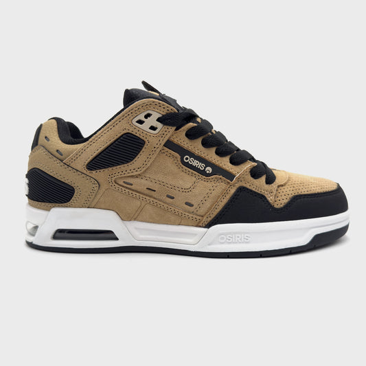 ZAPATILLAS OSIRIS PERIL TAN BLACK WHITE