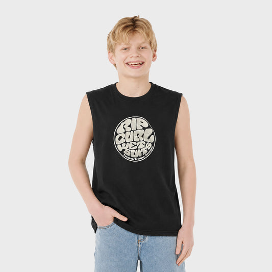 Remera Sin Mangas Rip Curl Process Wettie Kids