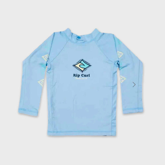 REMERA RIP CURL LYCRA MICRO WAVES L8 LIGHT BLUE