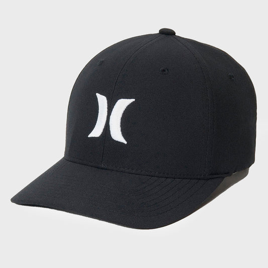 GORRA HURLEY H20 DRIFIT ICON BLACK WHITE