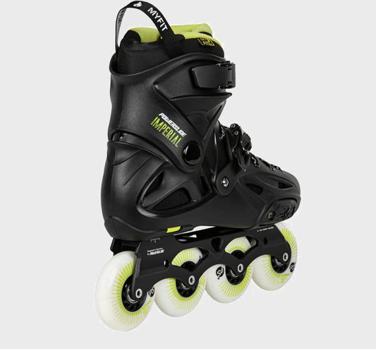 ROLLERS POWERSLIDE IMPERIAL BLACK YELLOW