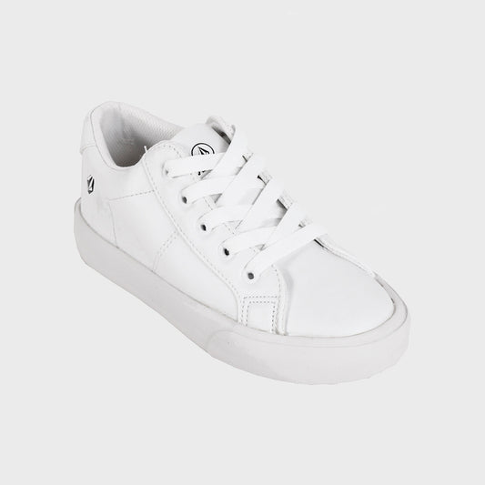 Volcom Zapatillas Pipeline Niño Blanco Urbano/Skate