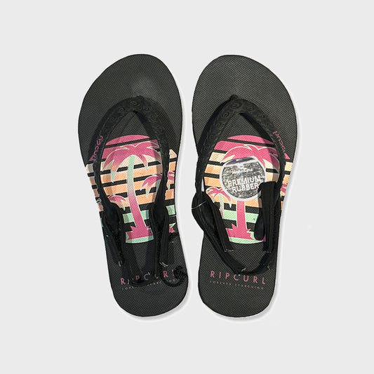 OJOTAS RIP CURL PAINTED BLACK KIDS