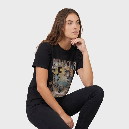 Remera Billabong World Tour Tee Negro