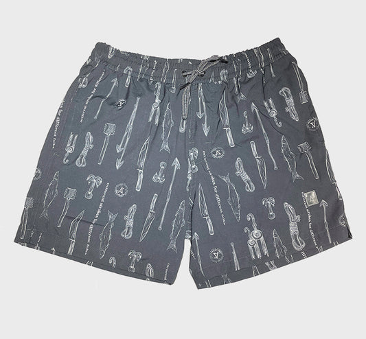 SHORT AGUA ALTHON FOLKS VOLLEY DARK GREY