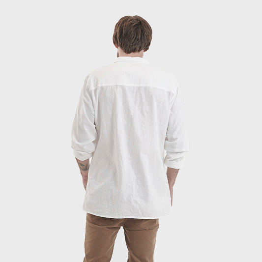 CAMISA ALTHON THE WHITE LS TSHIRT