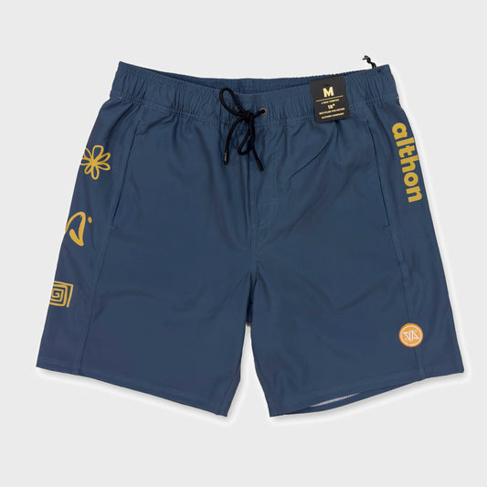SHORT DE AGUA ALTHON PLAIN ELASTIC WAIST AEO
