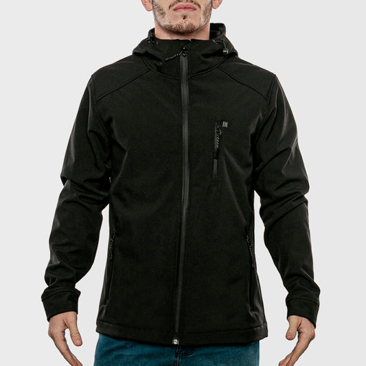 CAMPERA ALTHON THERMO HOODIE JACKET BLACK