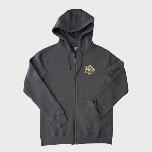 CAMPERA ALTHON FLYFISH CLASSIC FLEECE ZIP DARK GREY