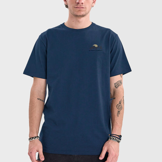 REMERA ALTHON ROADS CLASSIC TEE NAVY - Cross the line