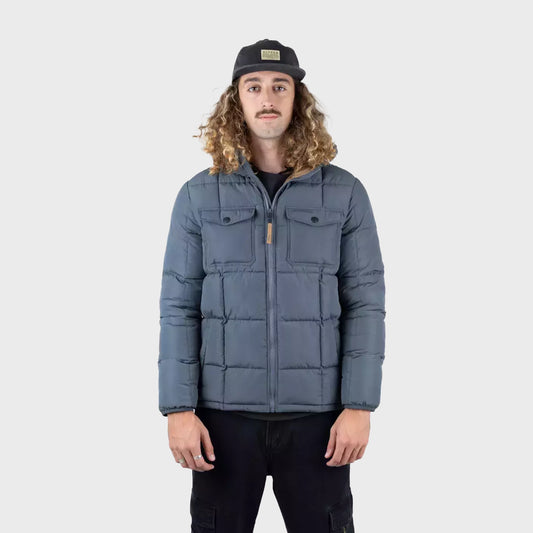 CAMPERA ALTHON SQUARE JACKET BLUE