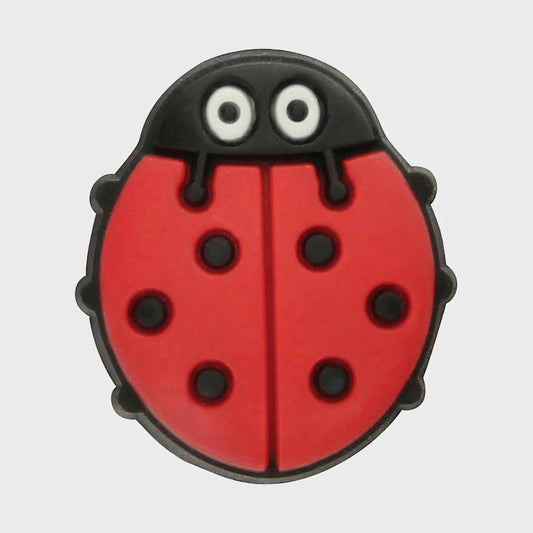 JIBBITZ CROCS LADYBUG