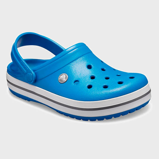 Zuecos Crocs Crocband azul/blanco brith cobalt charcoal unisex