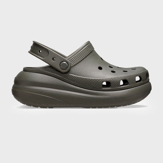 CROCS CLASSIC CRUSH CLOG DUSTY OLIVE