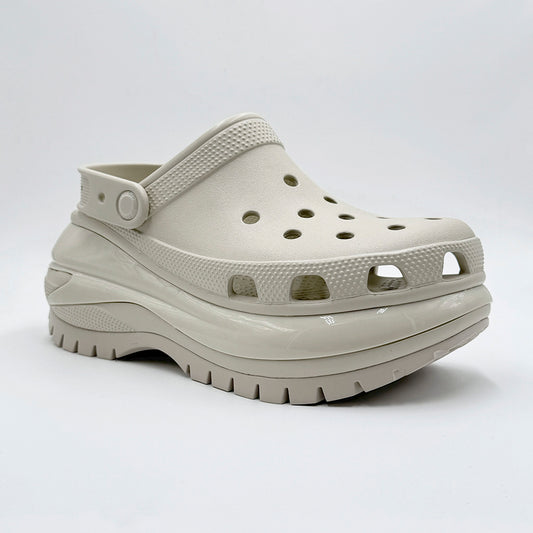 CROCS CLASSIC MEGA CRUSH CLOG BONE